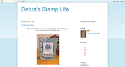 Desktop Screenshot of debrasstamplife.blogspot.com