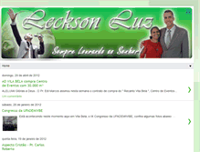 Tablet Screenshot of lecksonluz.blogspot.com