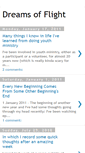 Mobile Screenshot of dreams-of-flight.blogspot.com