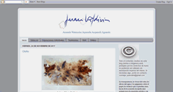 Desktop Screenshot of acuarelasjuanvaldivia.blogspot.com