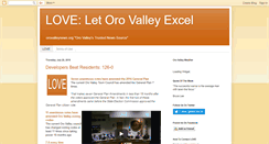 Desktop Screenshot of letorovalleyexcel.blogspot.com