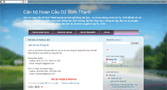 Desktop Screenshot of hoancaud2binhthanh.blogspot.com