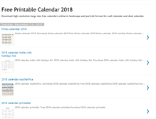 Tablet Screenshot of freeprintablecalendar.blogspot.com