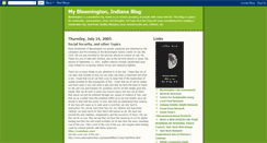 Desktop Screenshot of bloomingtonindiana.blogspot.com