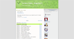 Desktop Screenshot of dbz-videos.blogspot.com