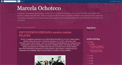 Desktop Screenshot of marcelaochoteco.blogspot.com