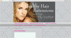 Desktop Screenshot of healthyhairextensions.blogspot.com