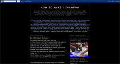 Desktop Screenshot of cara-membuat-shampoo.blogspot.com