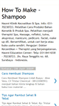 Mobile Screenshot of cara-membuat-shampoo.blogspot.com