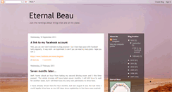 Desktop Screenshot of eternalbeau.blogspot.com