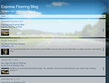Tablet Screenshot of expressflooringblog.blogspot.com