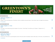 Tablet Screenshot of greentownsfinest.blogspot.com