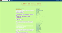 Desktop Screenshot of elblogdeiberiacano.blogspot.com