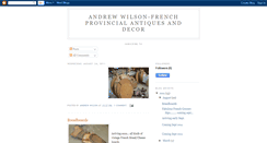 Desktop Screenshot of andrewwilson-frenchantiquesanddecor.blogspot.com