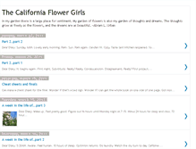 Tablet Screenshot of caflowergirls.blogspot.com