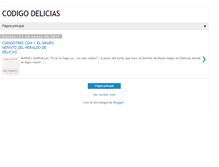 Tablet Screenshot of codigodelicias.blogspot.com
