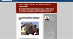 Desktop Screenshot of catolicosevangelicos.blogspot.com