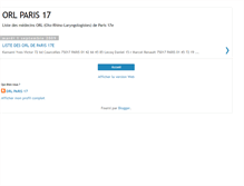 Tablet Screenshot of orl-paris-17.blogspot.com