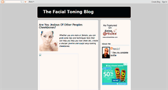 Desktop Screenshot of facial-toning.blogspot.com