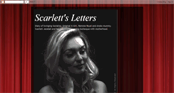 Desktop Screenshot of missscarlettsletters.blogspot.com