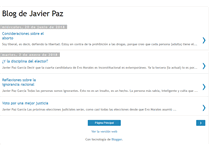 Tablet Screenshot of javierpaz01.blogspot.com