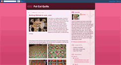 Desktop Screenshot of fat-cat-quilts.blogspot.com