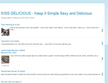Tablet Screenshot of kissdelicious.blogspot.com