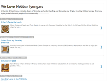 Tablet Screenshot of hebbariyengar-usa.blogspot.com