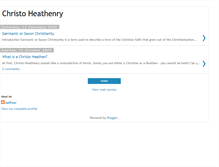 Tablet Screenshot of christo-heathen.blogspot.com
