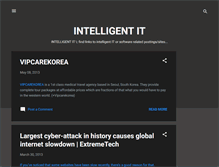 Tablet Screenshot of intelli-it.blogspot.com