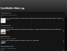 Tablet Screenshot of fyrewolfe.blogspot.com