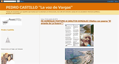 Desktop Screenshot of pedrocastillolavozdevargas.blogspot.com