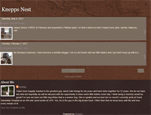 Tablet Screenshot of kneppsnest.blogspot.com
