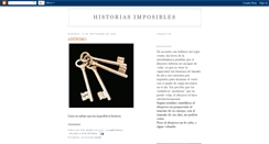 Desktop Screenshot of historias-imposibles.blogspot.com