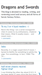 Mobile Screenshot of dragonsandswords.blogspot.com