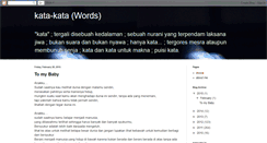 Desktop Screenshot of entahkata.blogspot.com