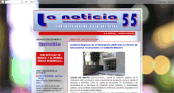 Desktop Screenshot of lanoticia55.blogspot.com