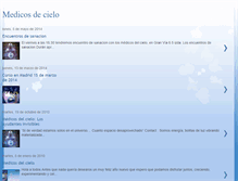 Tablet Screenshot of medicosdelcielo.blogspot.com