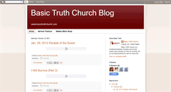 Desktop Screenshot of basictruthchurch.blogspot.com