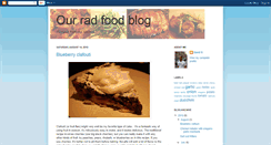 Desktop Screenshot of ourradfoodblog.blogspot.com