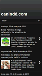Mobile Screenshot of canindeparedao.blogspot.com
