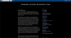 Desktop Screenshot of gunnarljotebo.blogspot.com