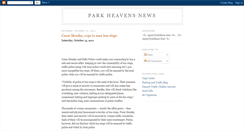 Desktop Screenshot of parking-news.blogspot.com