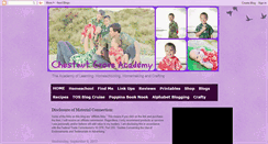 Desktop Screenshot of chestnutgroveacademy.blogspot.com
