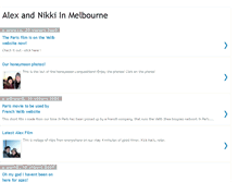 Tablet Screenshot of alexandnikkiinmelbourne.blogspot.com