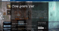 Desktop Screenshot of concursocineparaver.blogspot.com