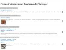 Tablet Screenshot of cuadernodeltrafalgarfirmasinvitadas.blogspot.com