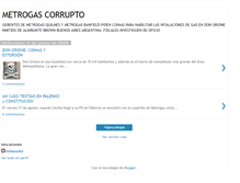 Tablet Screenshot of metrogascorrupto.blogspot.com