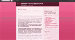 Desktop Screenshot of boredhousewives.blogspot.com
