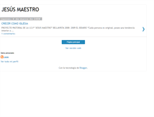 Tablet Screenshot of patoraleducativojesusmaestro.blogspot.com